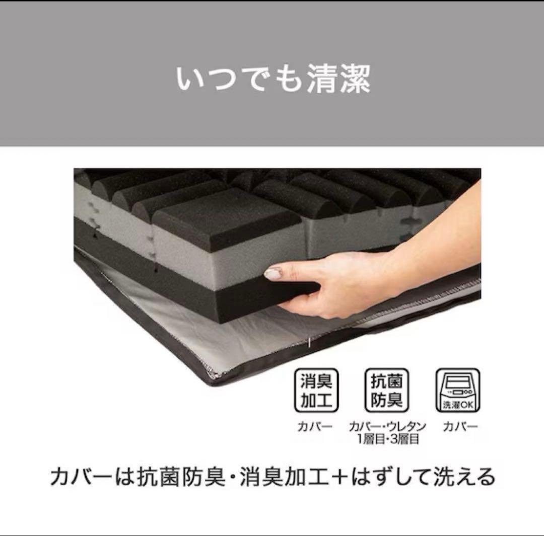 ヤマト: ニトリ体圧分散に優れた３層構造　シングル(N-CUBE 2 S)