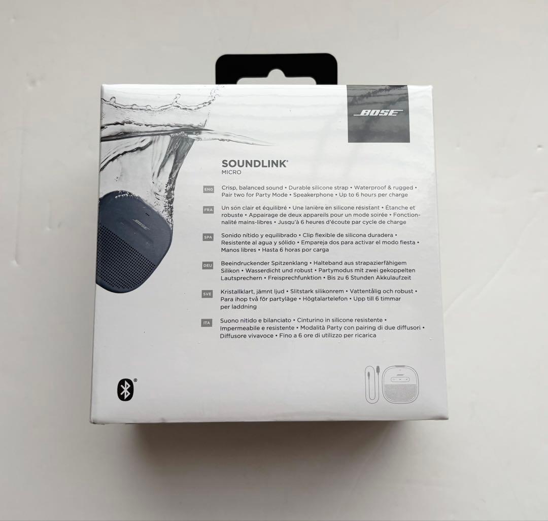 スピーカー・ウーファー BOSE SOUNDLINK MICRO Bluetooth speaker