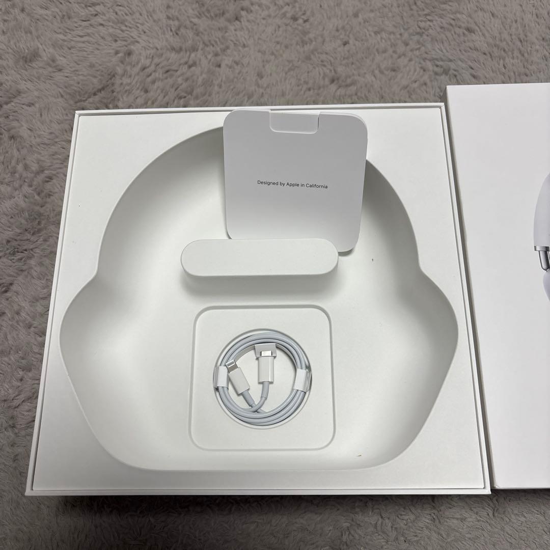 【正規品・美品】AirPods Max シルバー 箱あり 付属品あり