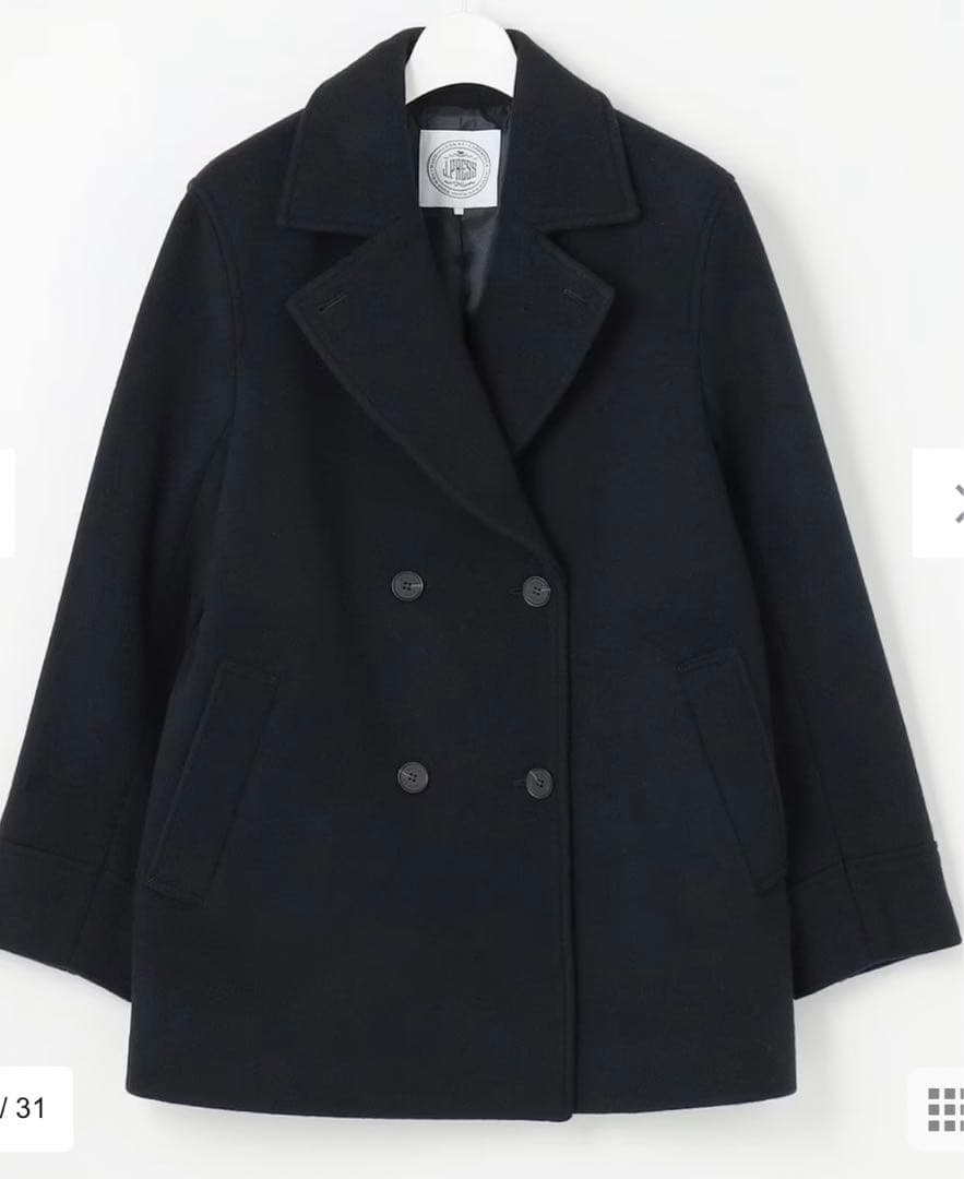 JPRESS ジェイプレス Jackal 140sソフトメルトン Pコート