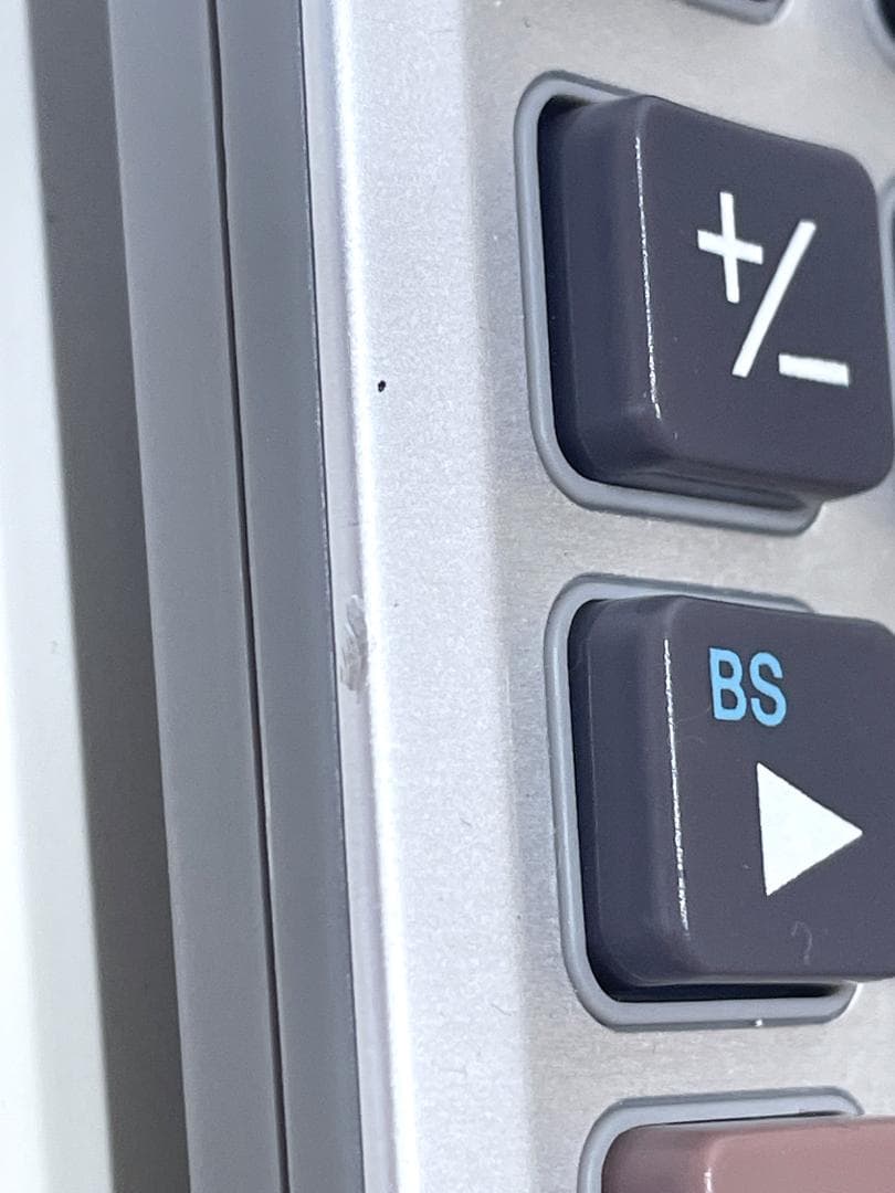 【生産終了品】即購入可 美品 CASIO JZ-12 電卓テンキー 動作確認済み