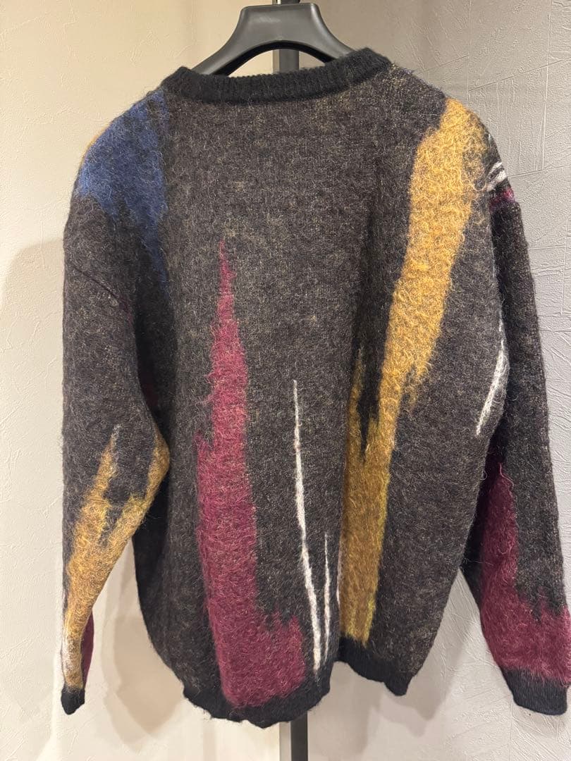 YOKE STILL JACQUARD CREWNECK モヘアニット　サイズ3