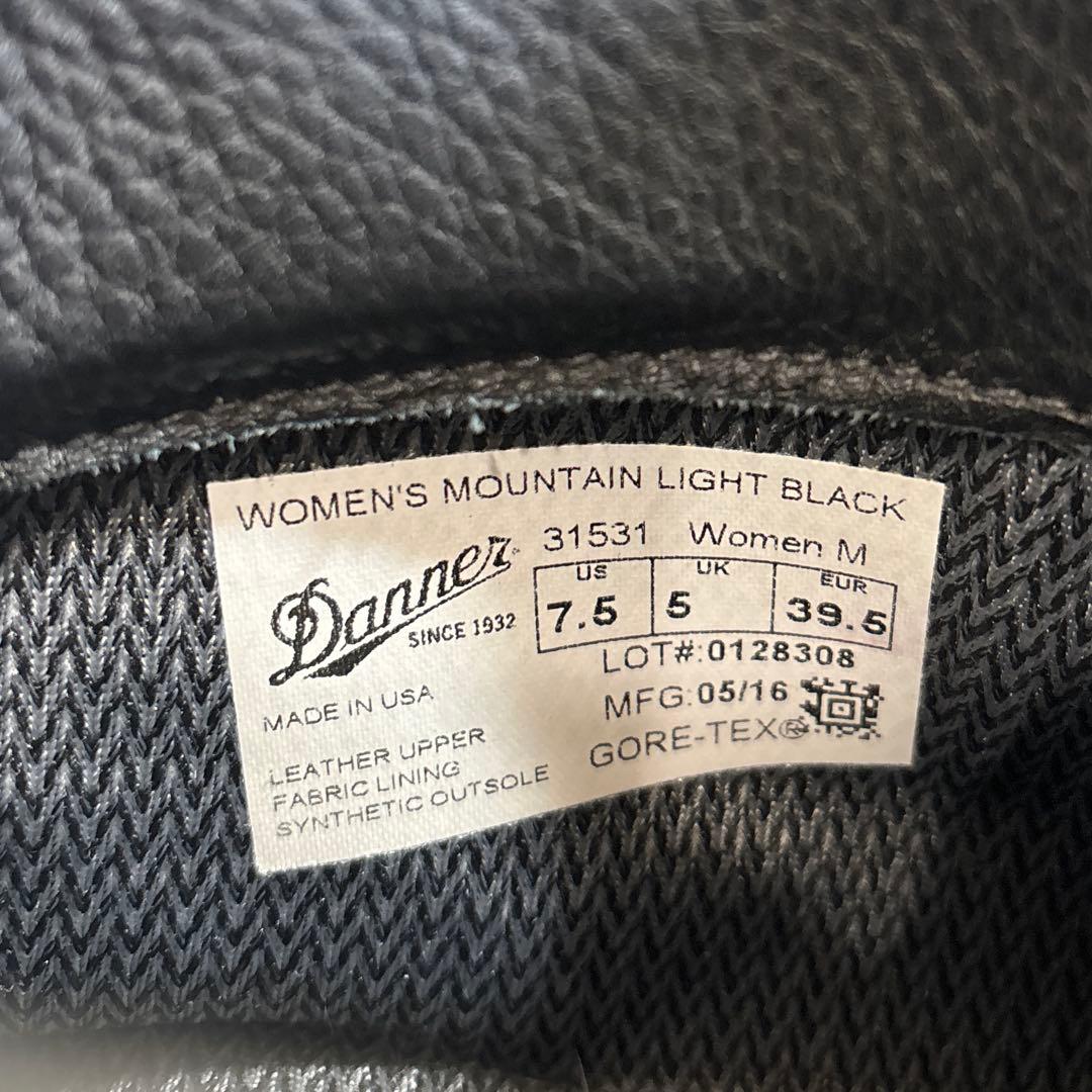 極美品❣️ダナー 廃番 31531 マウンテンライト USA製 レディース GTX
