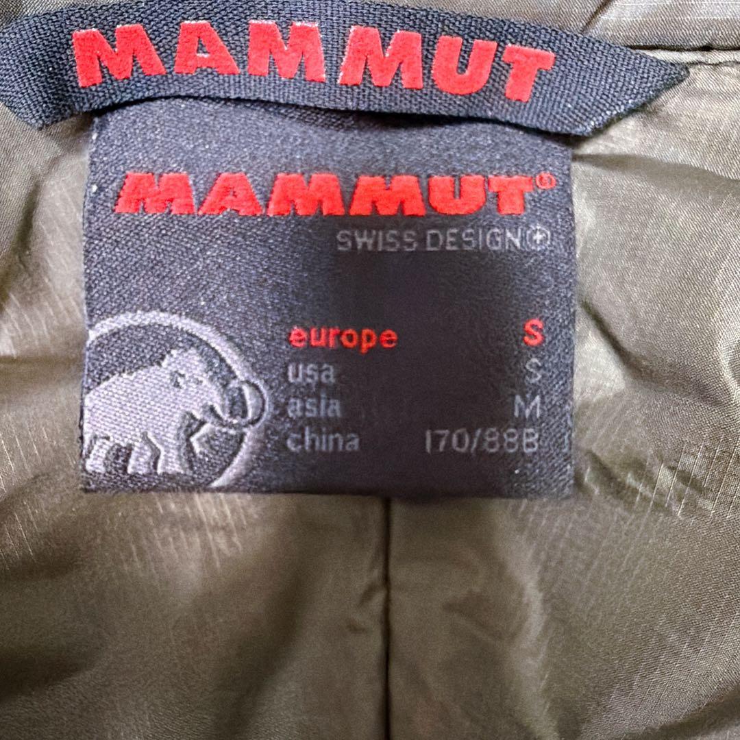 マムート ビレイハイブリッド インシュレーションジャケット グリーン Mサイズ