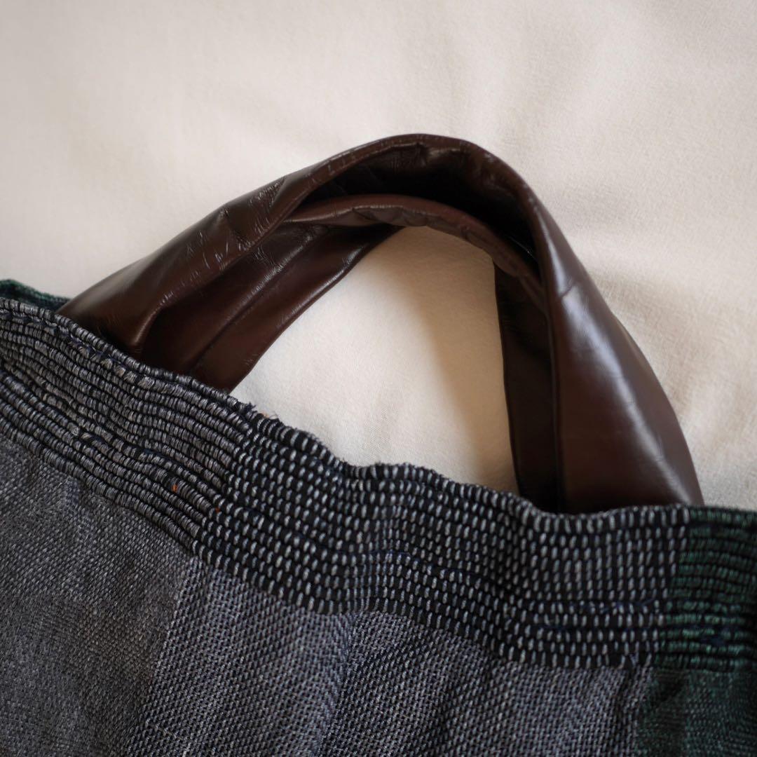 Textile Studio 羽65 草木染め バッグ
