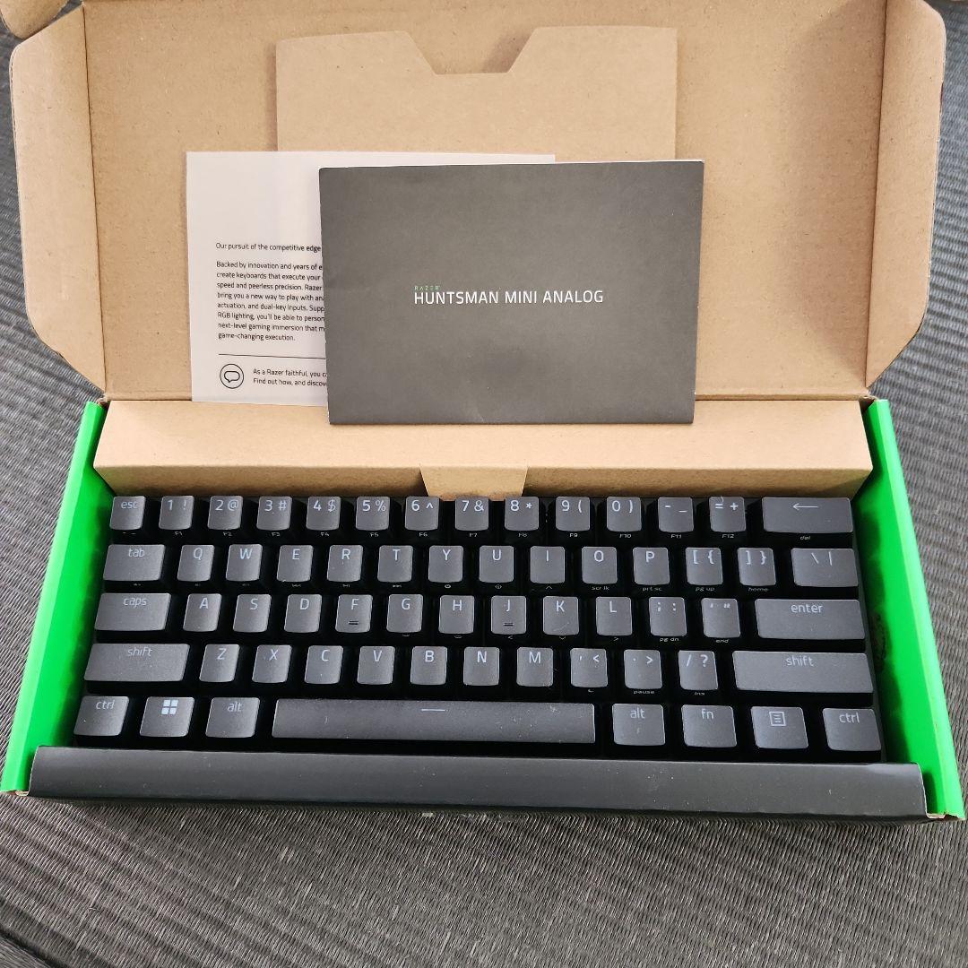 Razer Huntsman Mini Analog 60%ゲーミングキーボード