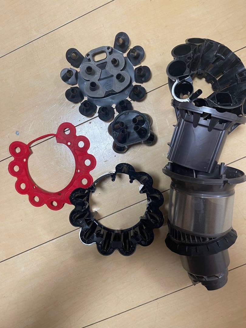 【美品】dyson V10 SV12　純正フロアドック付エコーモード75分