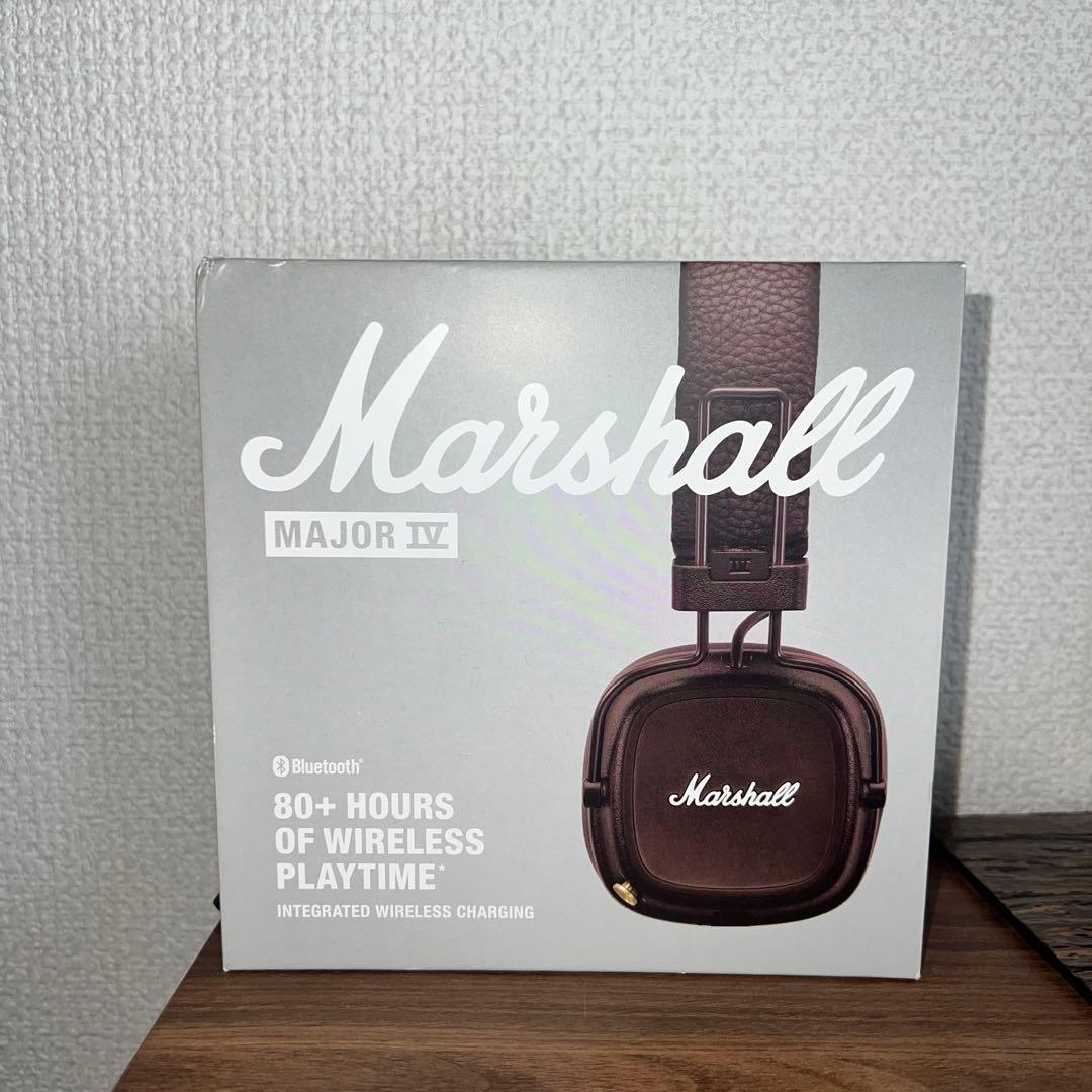 Marshall ブラウンヘッドホン　箱付き