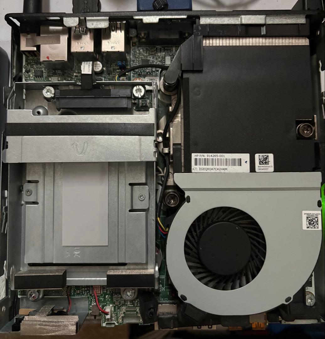 ミニPC HP ProDesk 400 G3 DM Core i3-6100t 8GB