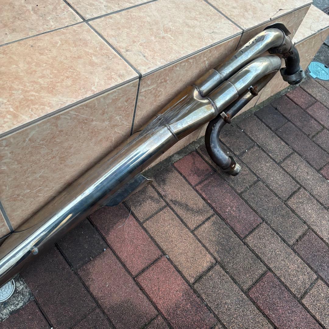 スティード　400 600 フルエキマフラー 車検対応　フランジ付き　送料込み