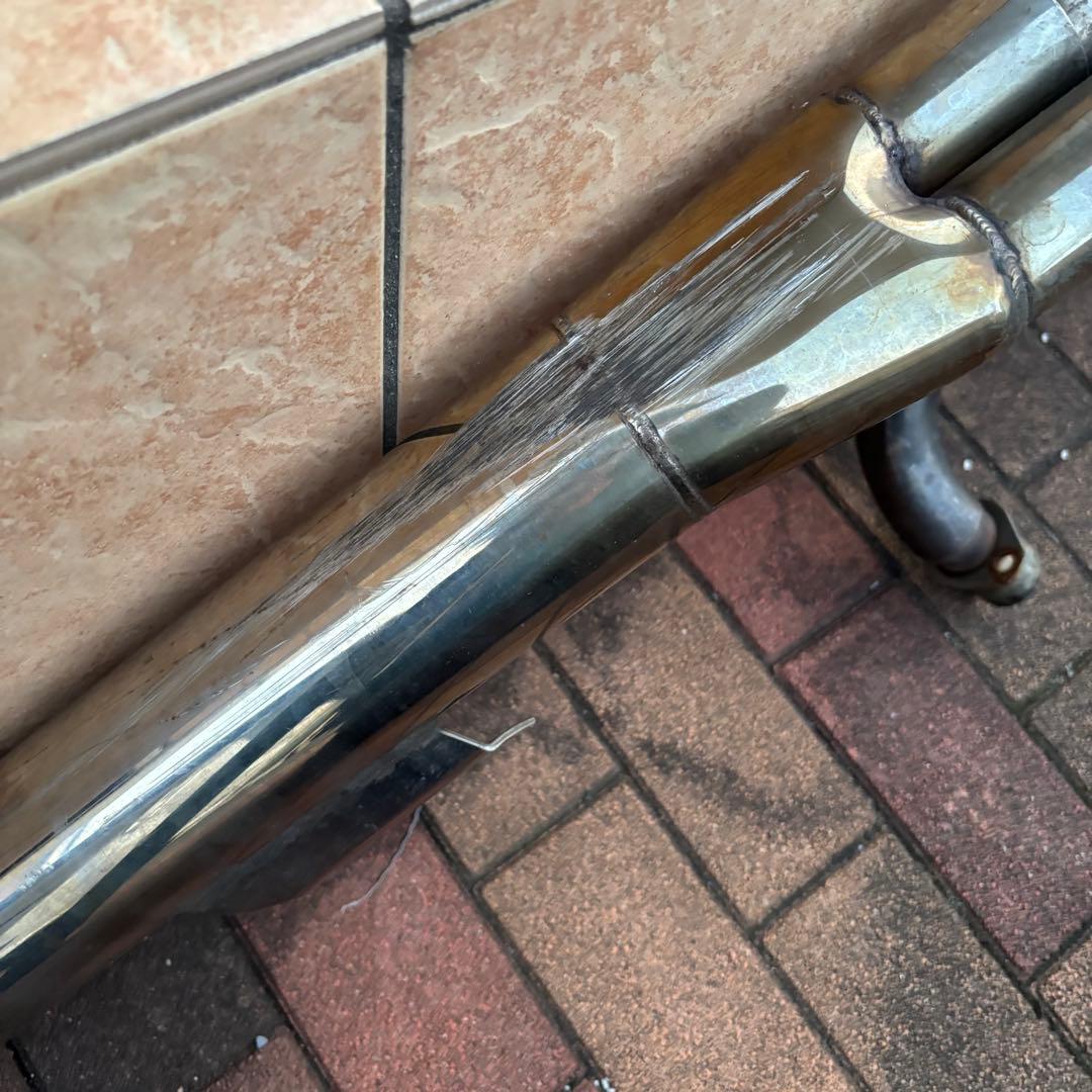 スティード　400 600 フルエキマフラー 車検対応　フランジ付き　送料込み