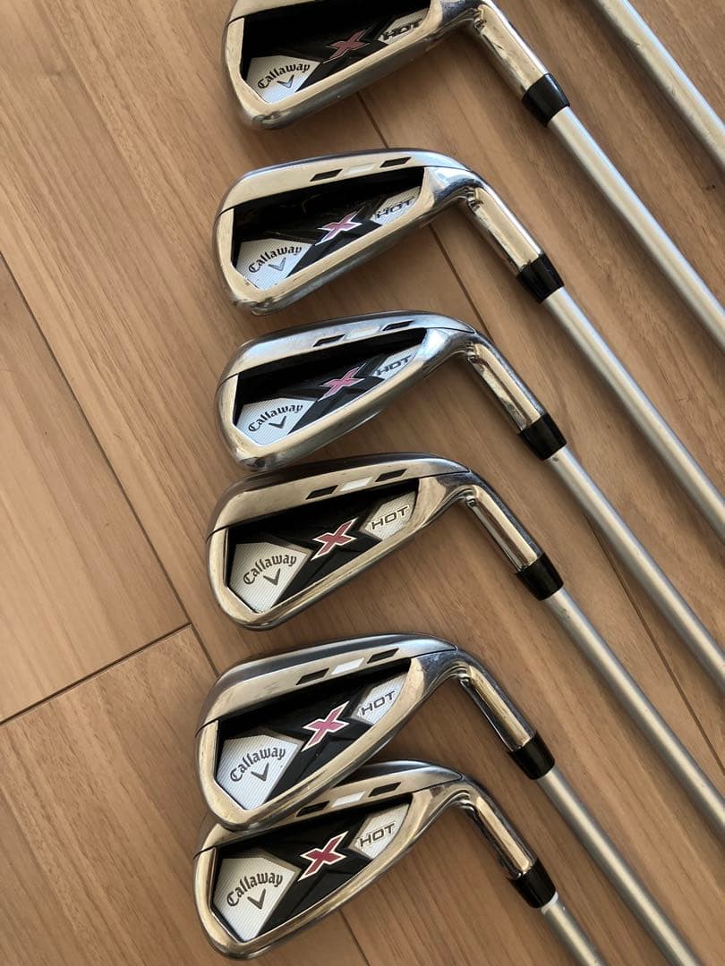 Callaway X Hot 7アイアンセット 7本 ドライバー付き
