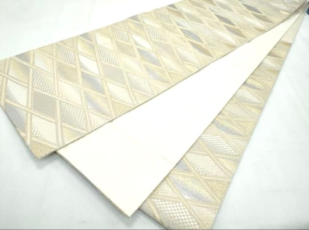 本日限定お値下げ◆新品未使用◆誉田屋源兵衛六通柄袋帯/金唐革金華/燦金銀糸