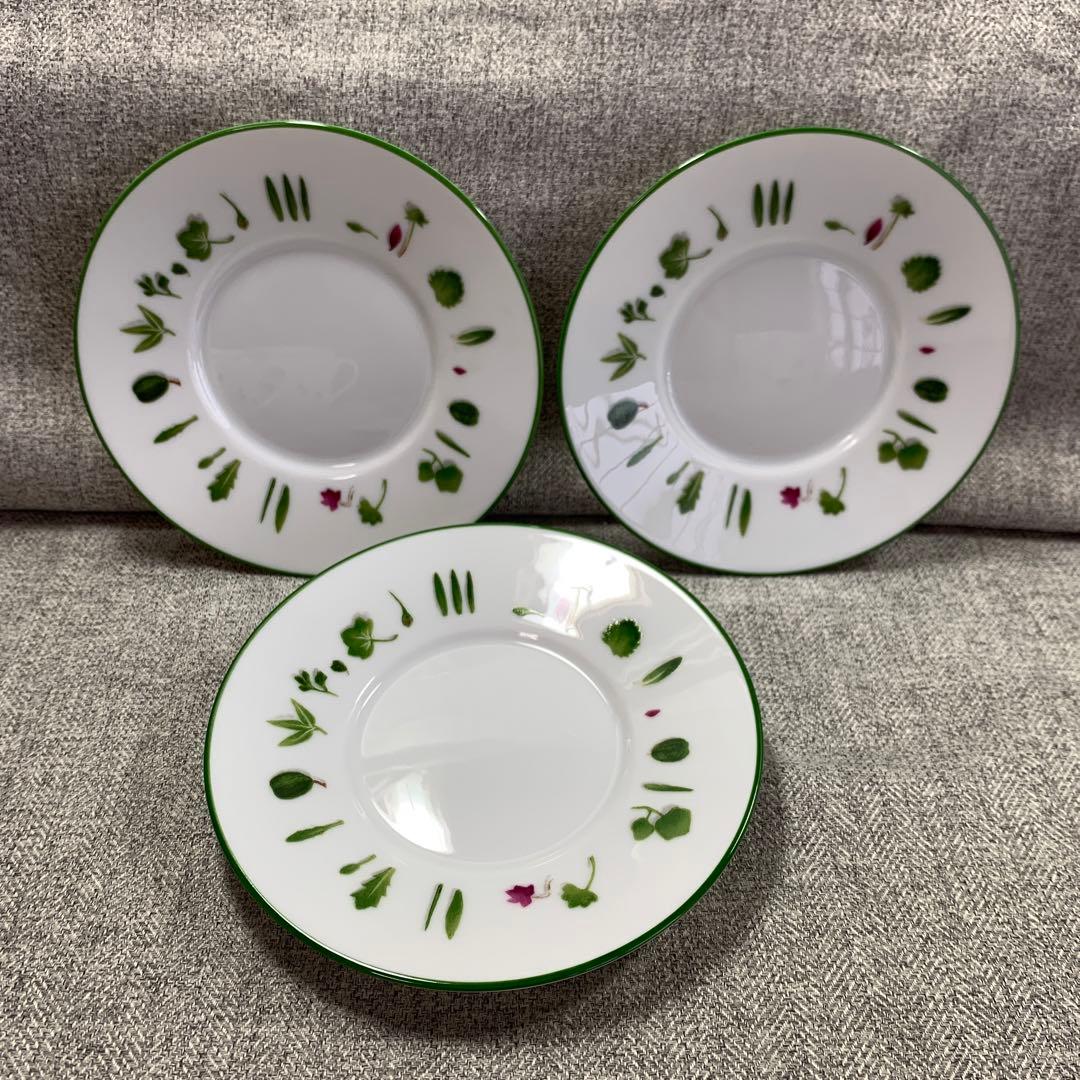 エルメス　メスクラン　カップ＆ソーサー　プレート　スクエアプレート