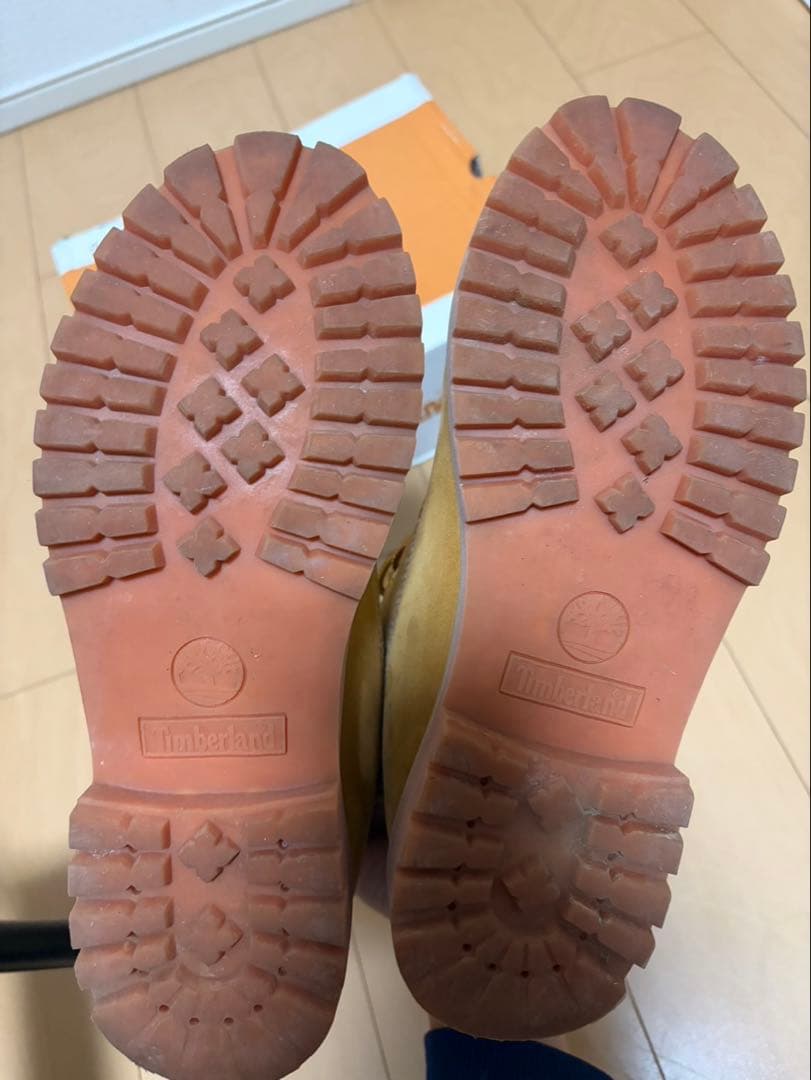 Timberland ベージュブーツ