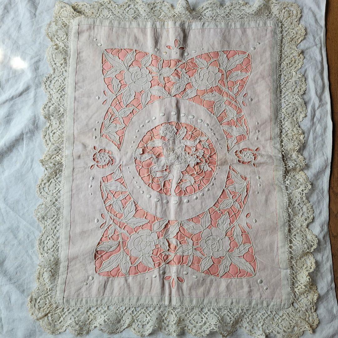 【Little House antiqun様】フランスアンティーク　レース天使