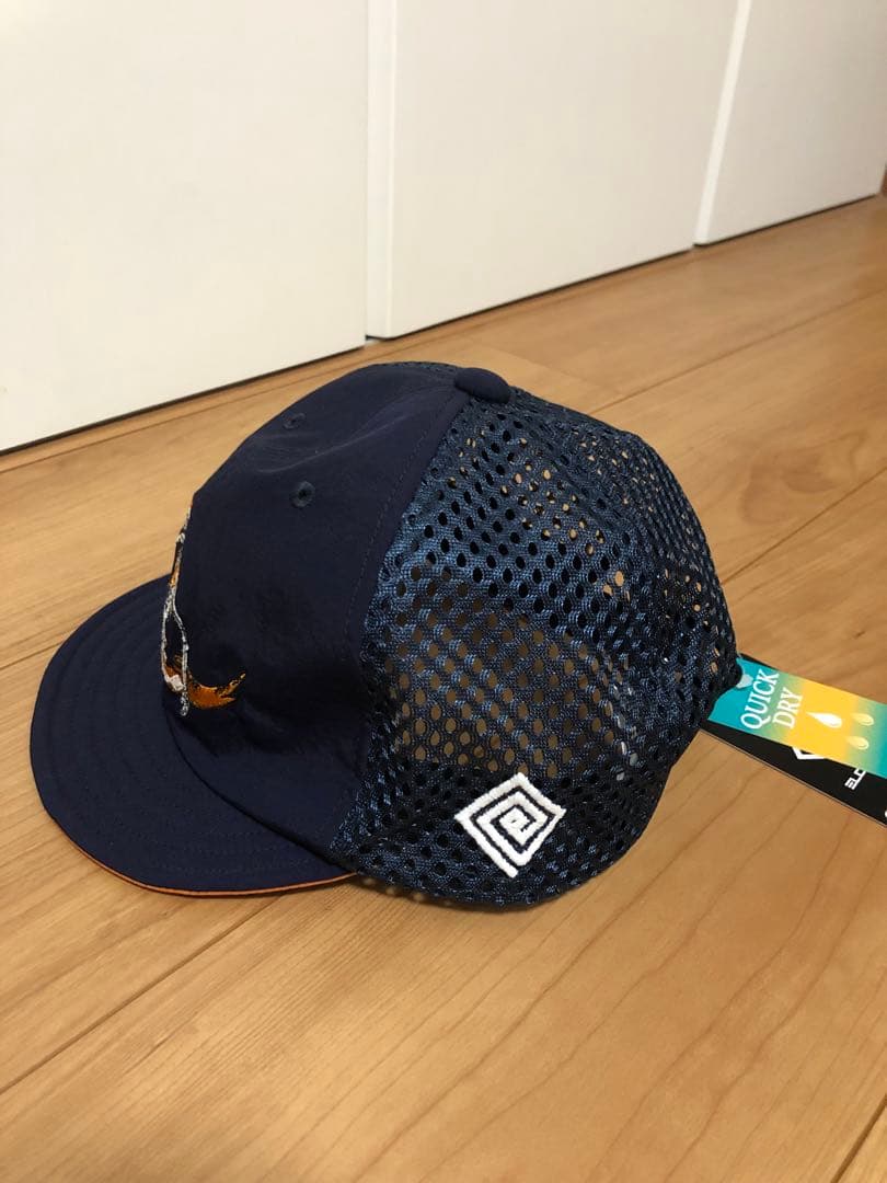 Eldoreso エルドレッソ　ボーンマン　キャップ　未使用品　ネイビー
