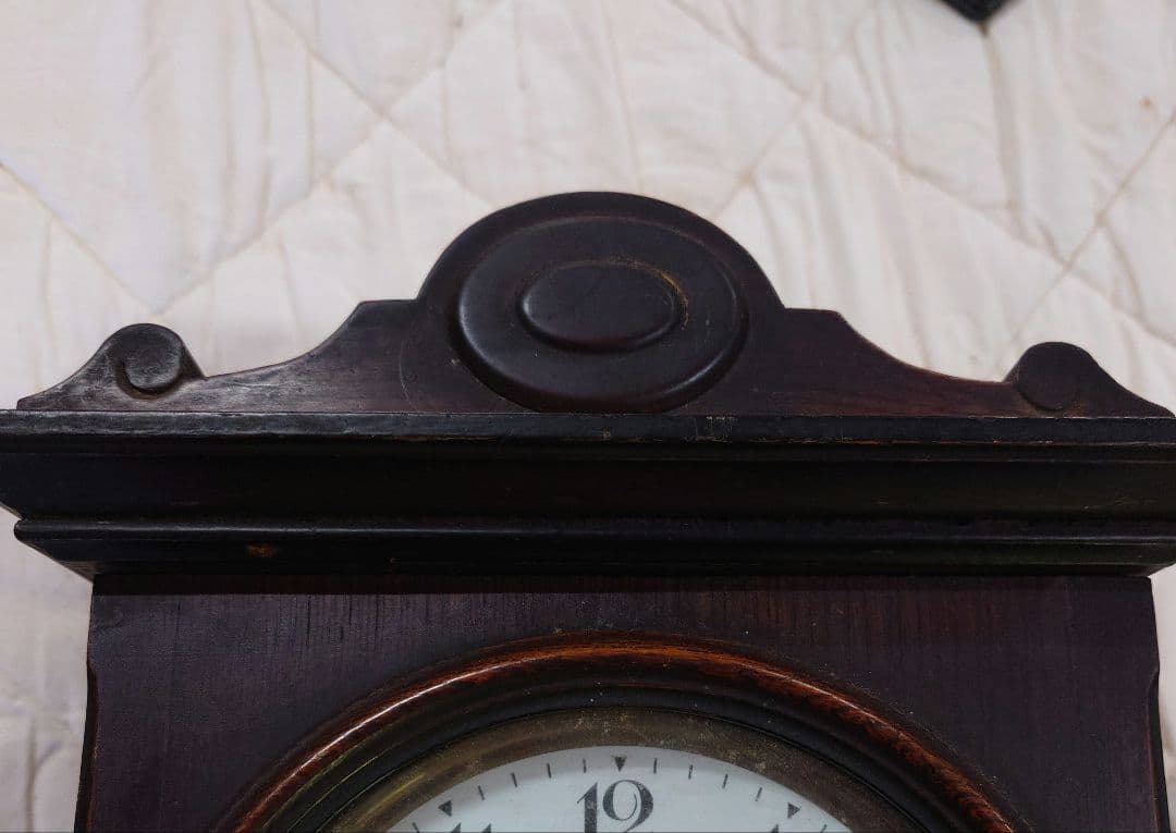 振り子柱時計 掛け時計 精工舎 筋硝子