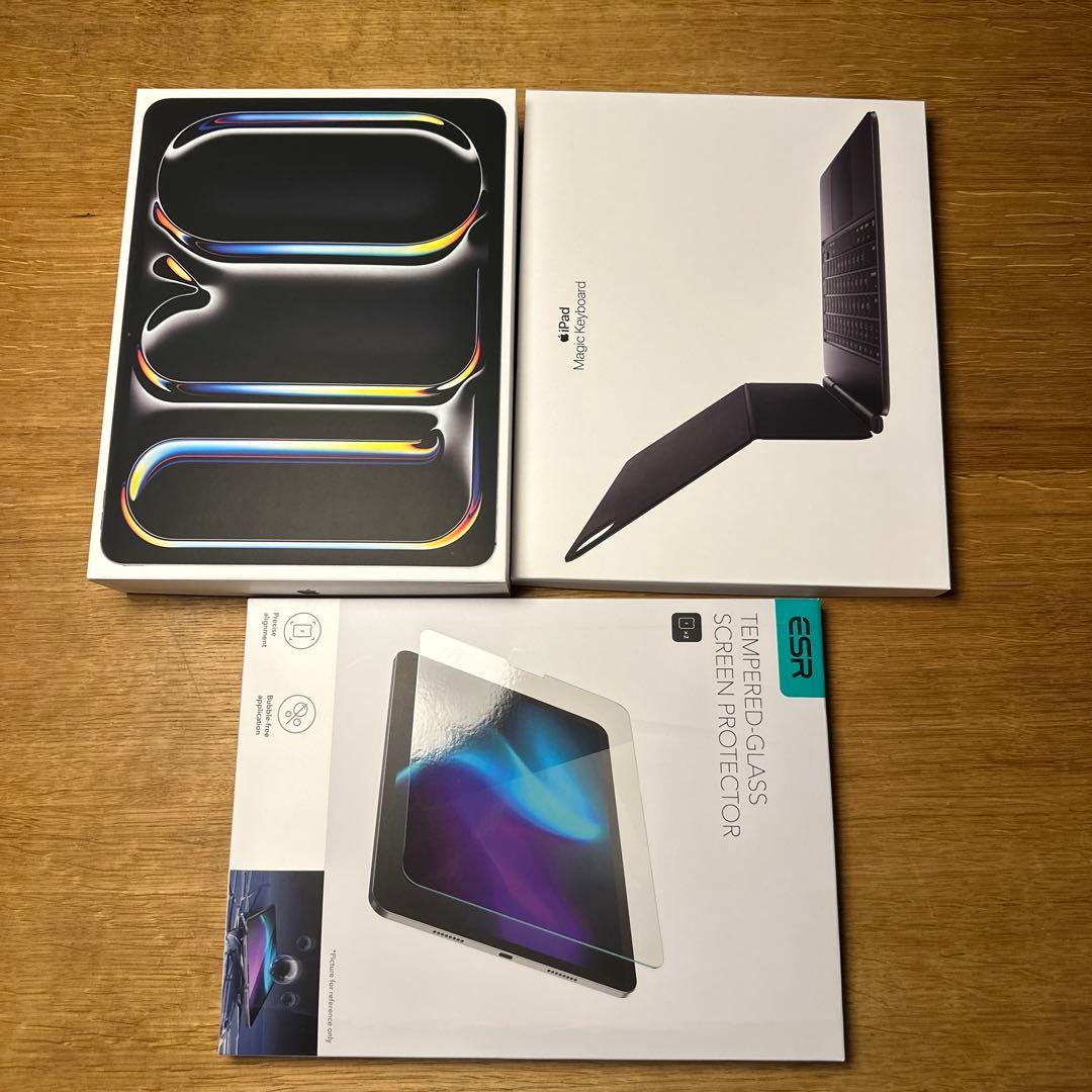 【美品】iPad Pro 13インチ (M4)＋Magic Keyboard