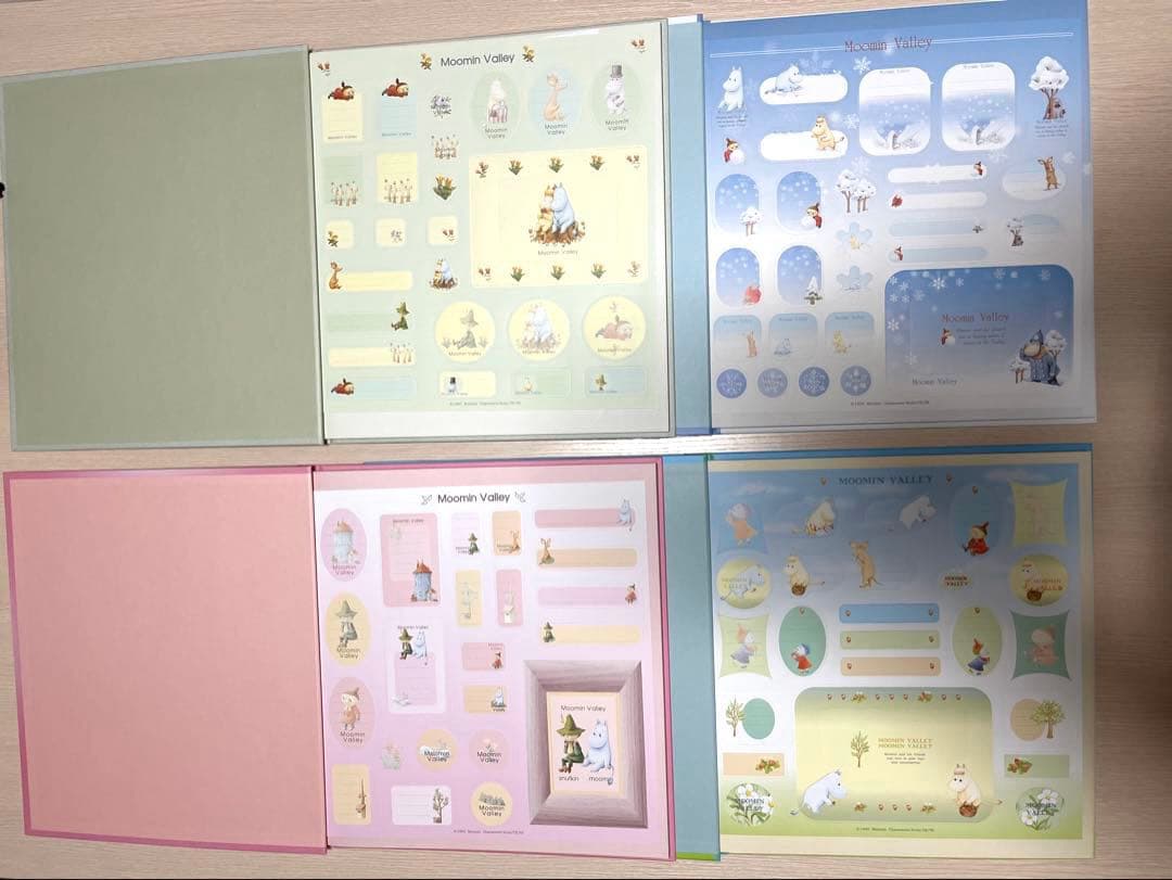新品未使用品♡Moomin Valley アルバム12冊セット