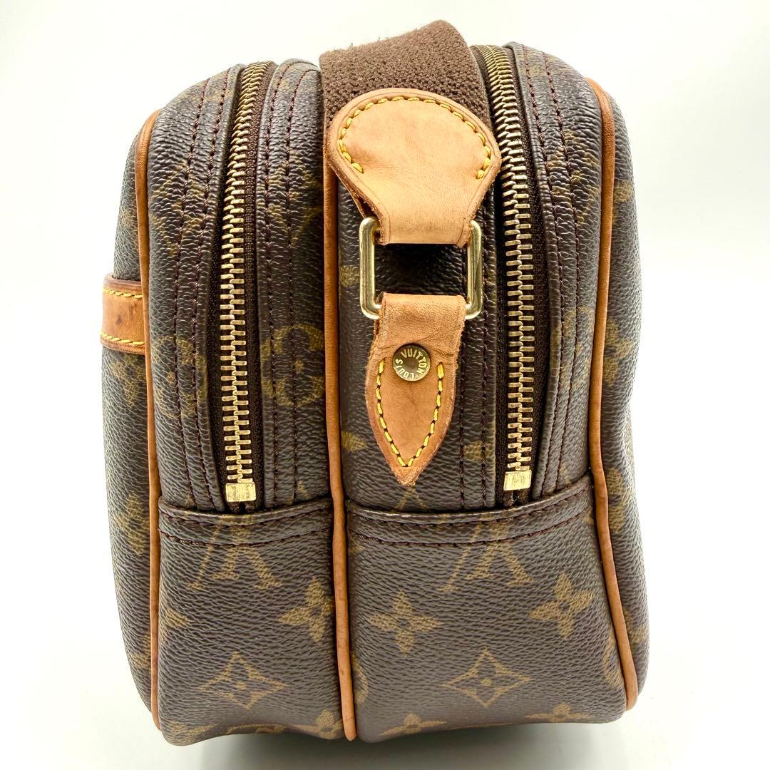 【鑑定済】ルイヴィトン モノグラム ショルダーバッグ リポーター PM
