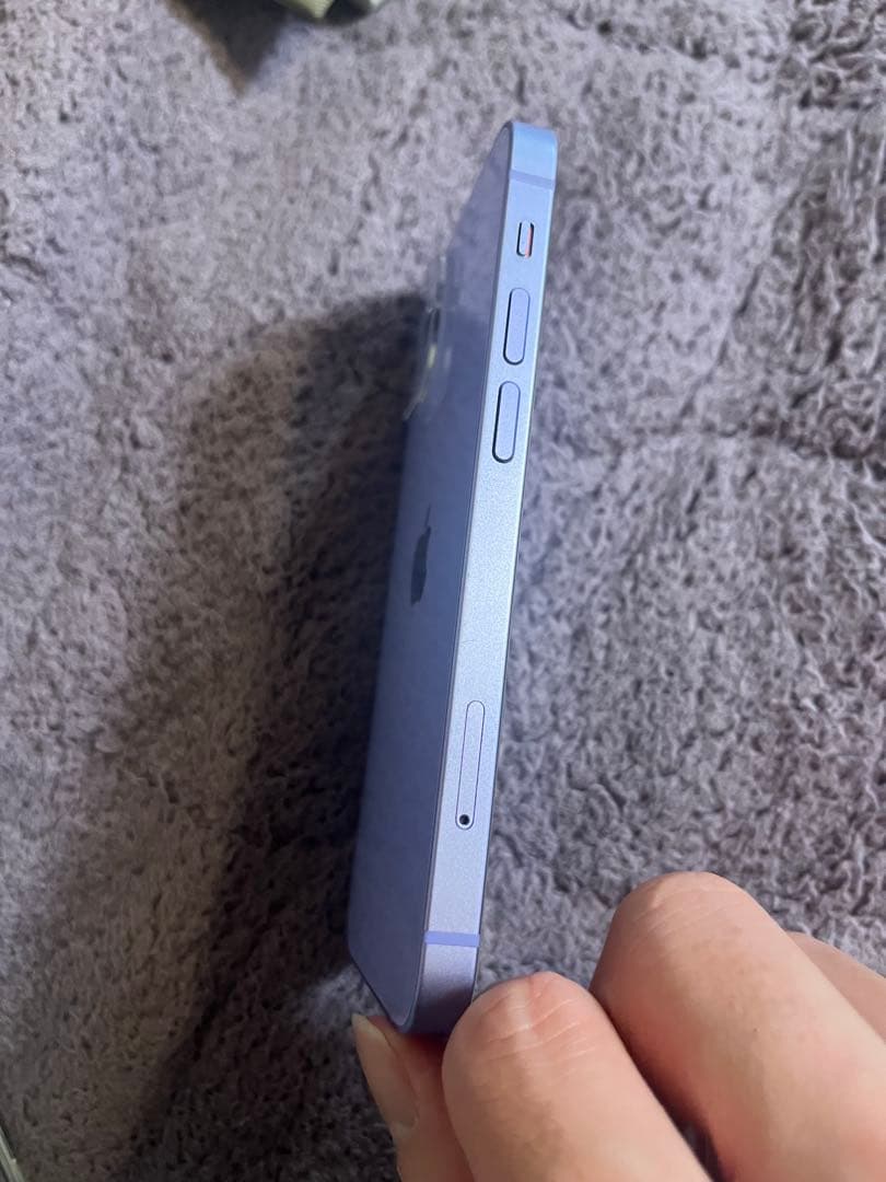 美品　iPhone 12mini パープル 64GB