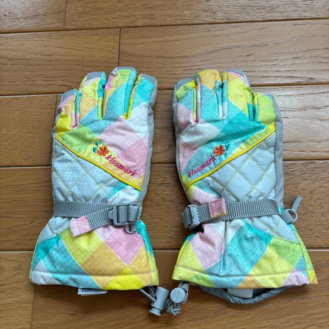 子ども用 スキーウェアセット（ストライプ）