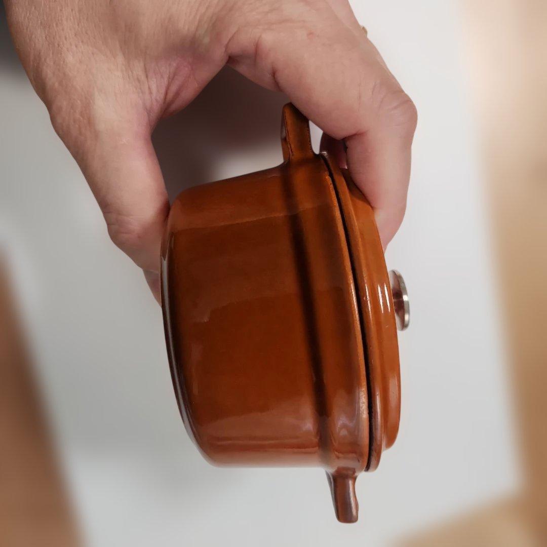 staub　ココット　廃盤カラー　サイズ10 シナモン