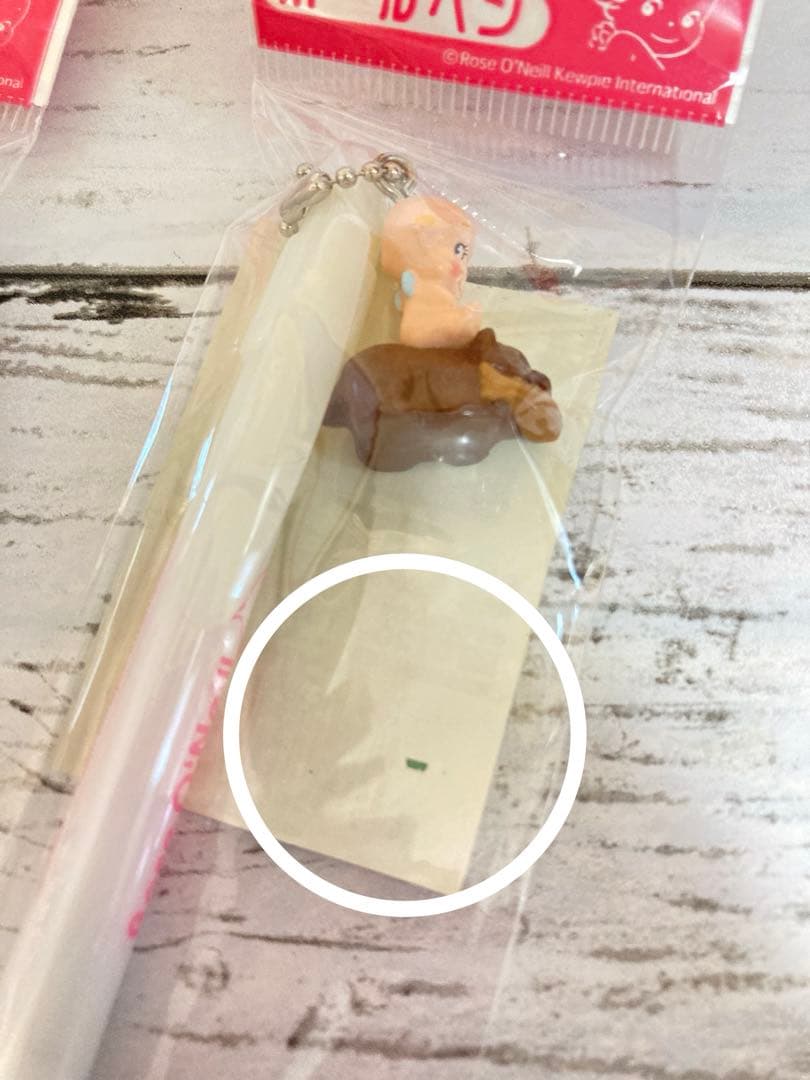 ローズオニールキューピー　ご当地限定ボールペン　北海道　木彫熊バージョン　激レア