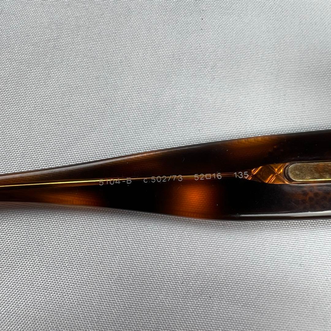 小物 CHANEL Cocomark tortoiseshell sunglasses