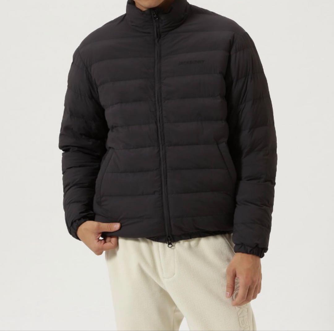 新品 パーリーゲイツ ジャックバニー 薄中綿ブルゾン(6)LL/黒 最新モデル