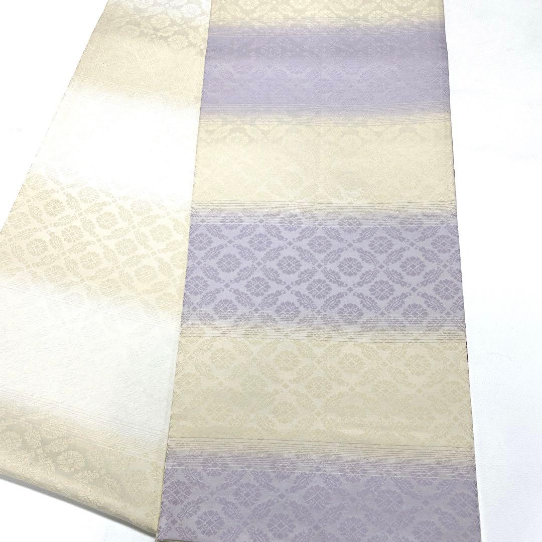 専用帯5083 ●さが美扱い 高級 正絹 全通全景 御印華唐織 両面全通 袋帯