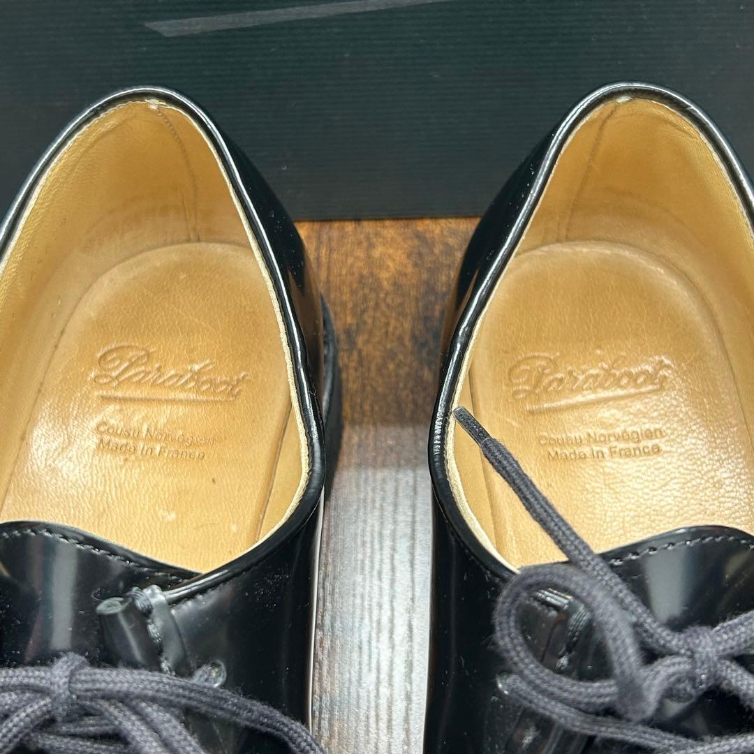 Paraboot パラブーツ MICHAEL Ⅱ ガラスレザー ブラック 41