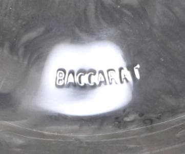 オールド・バカラ 1878年頃 ジャポニスム 花瓶 蛇と昆虫 ブロンズ装飾