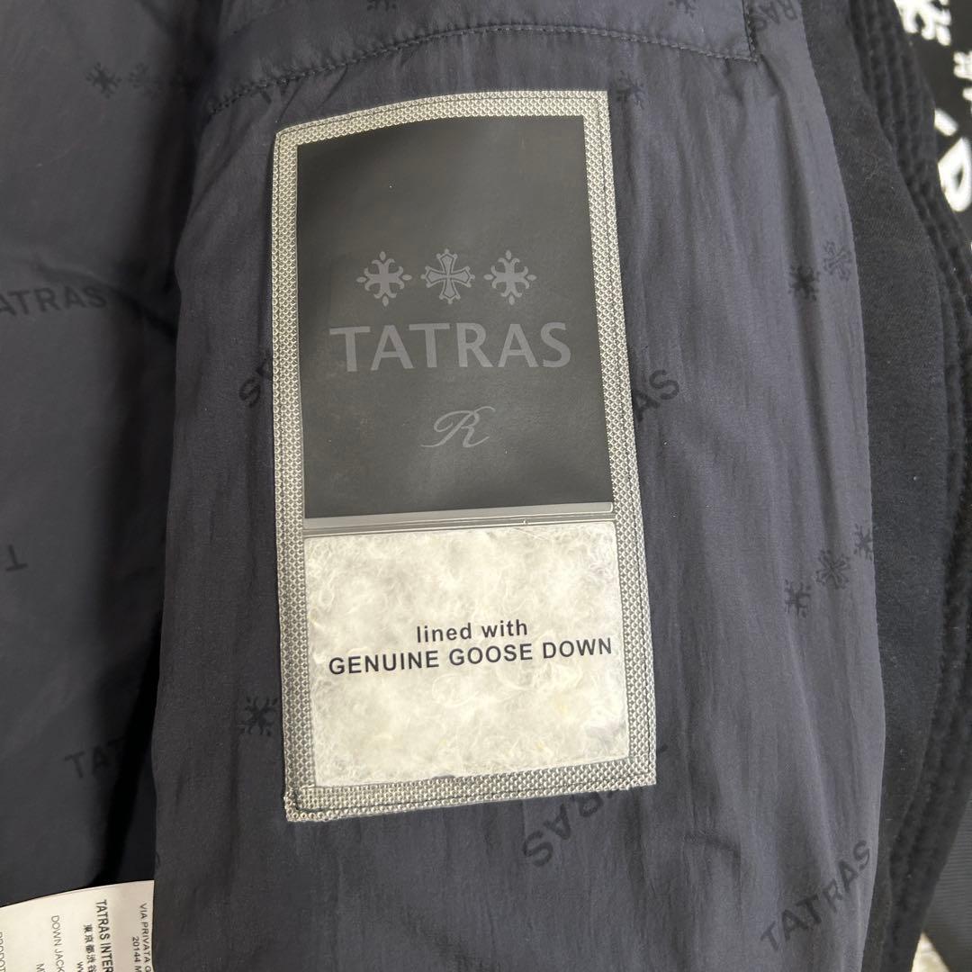 【未使用級】タトラス ドミツィアーノ ダウンジャケット ブラック 黒 03 L