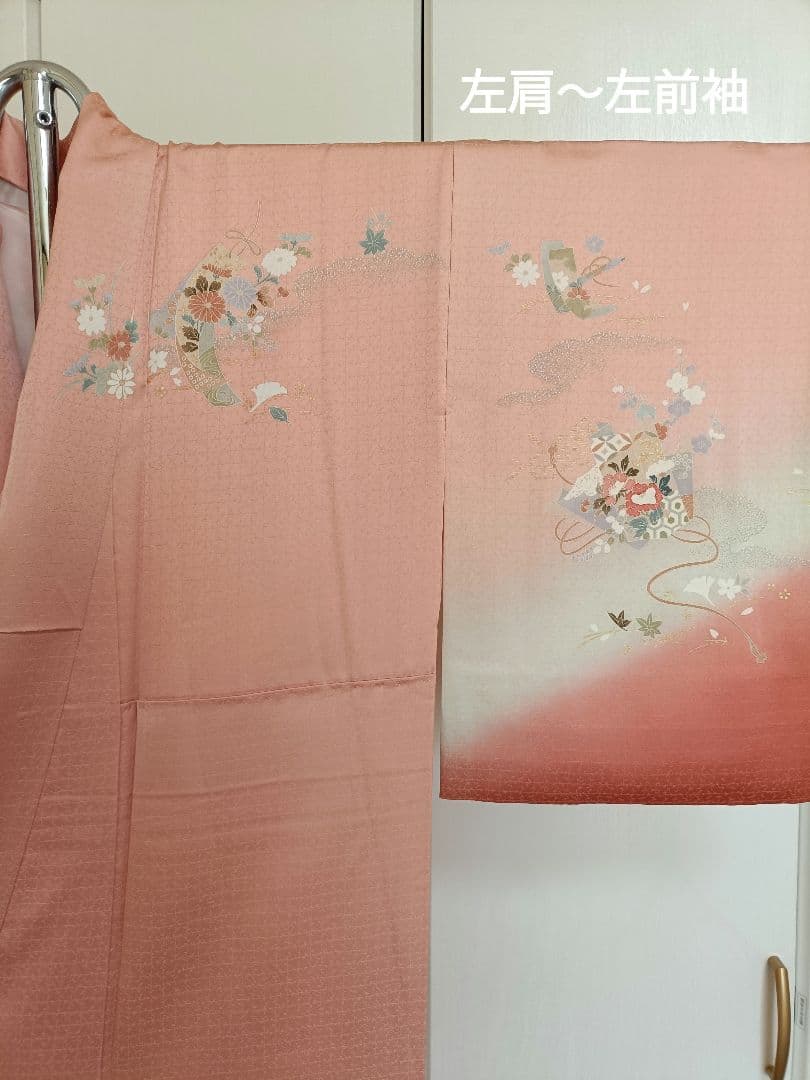 正絹訪問着　フルセット　4点　宮参り　七五三　入学式　卒業式