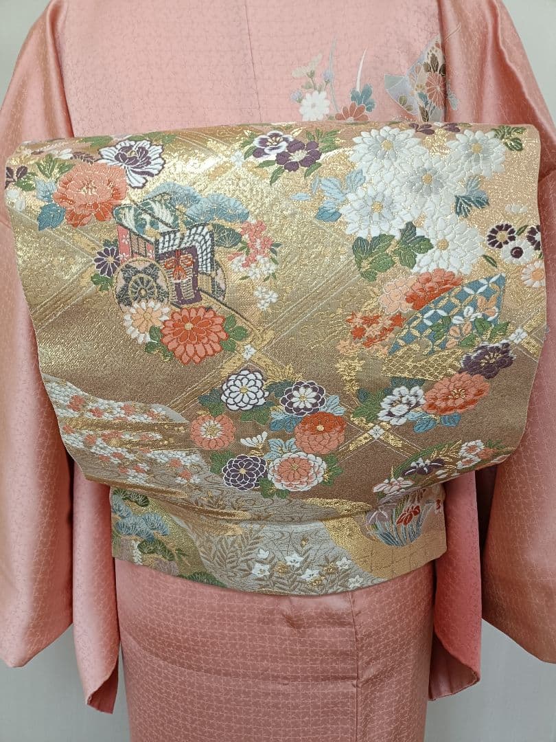 正絹訪問着　フルセット　4点　宮参り　七五三　入学式　卒業式