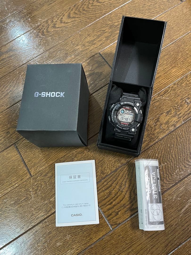 【国内正規品】カシオ G-SHOCK フロッグマン GWF-1000-1JF