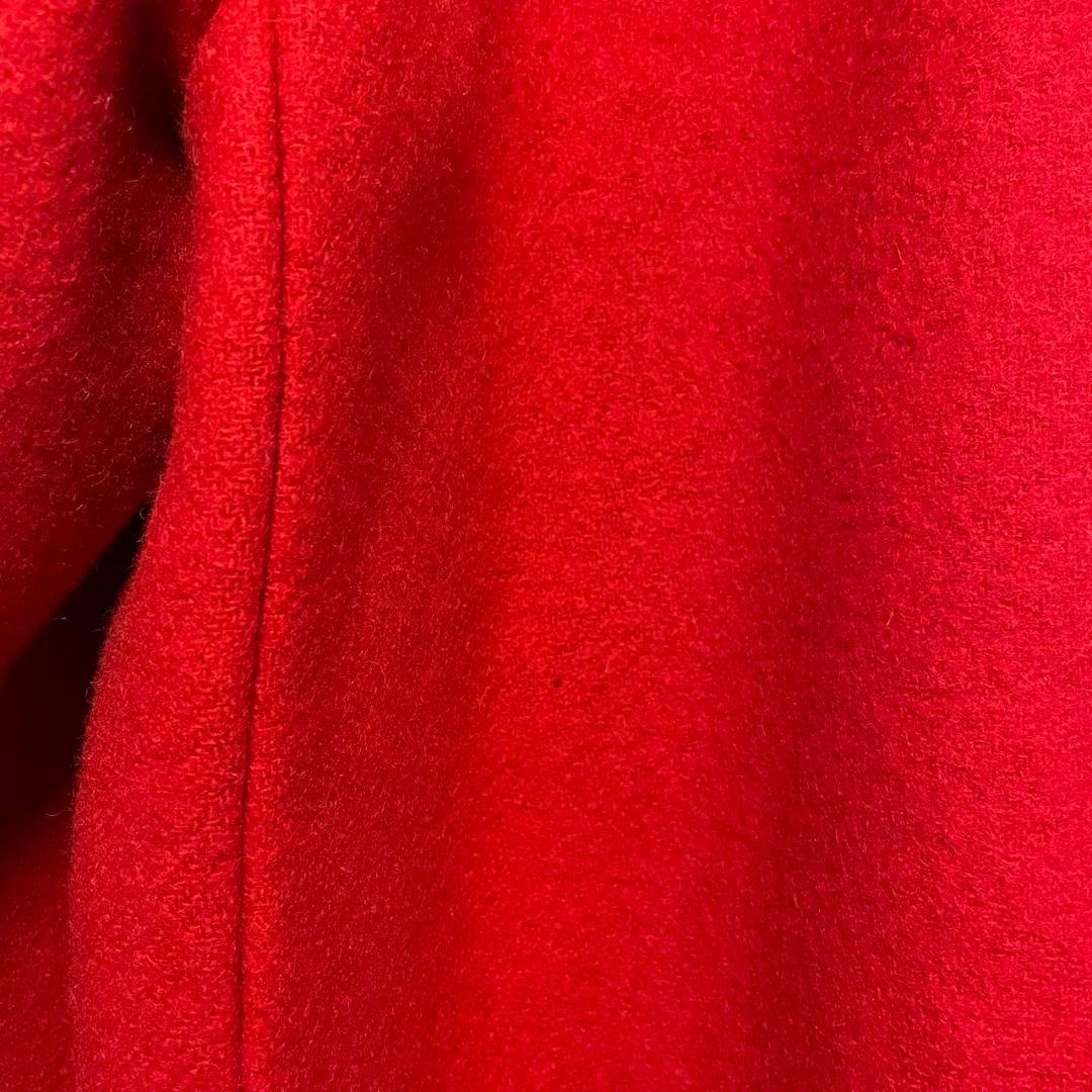 ヴァンジャケット【S】フーテッドダッフルコート レッド ヴィンテージ 菅田将暉