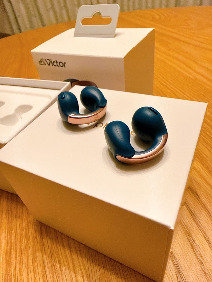 チ*ン様 Victor nearphones HA-NP1T-A [ティールブル