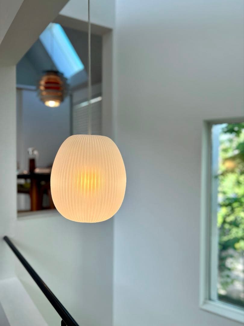 仏70年代　Aloys F. for Erco ヴィンテージ・ペンダントランプ