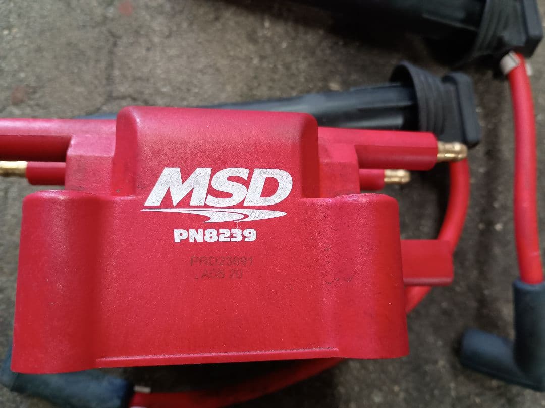 MSD PN8239 イグニッションコイル とプラグコード