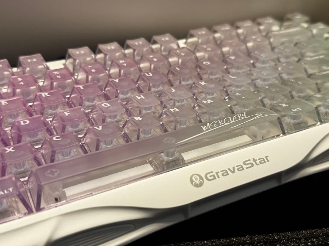 Gravastar K1 LITE オーロラ ワイヤレス メカニカル キーボード