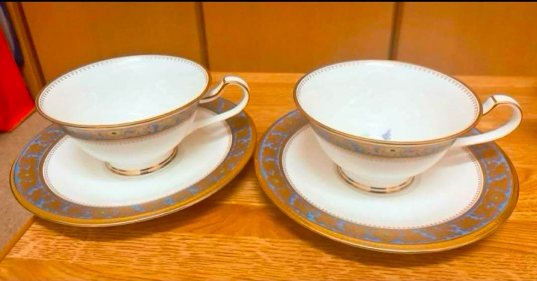 ノリタケ グランブロシェ カップ＆ソーサー ペア