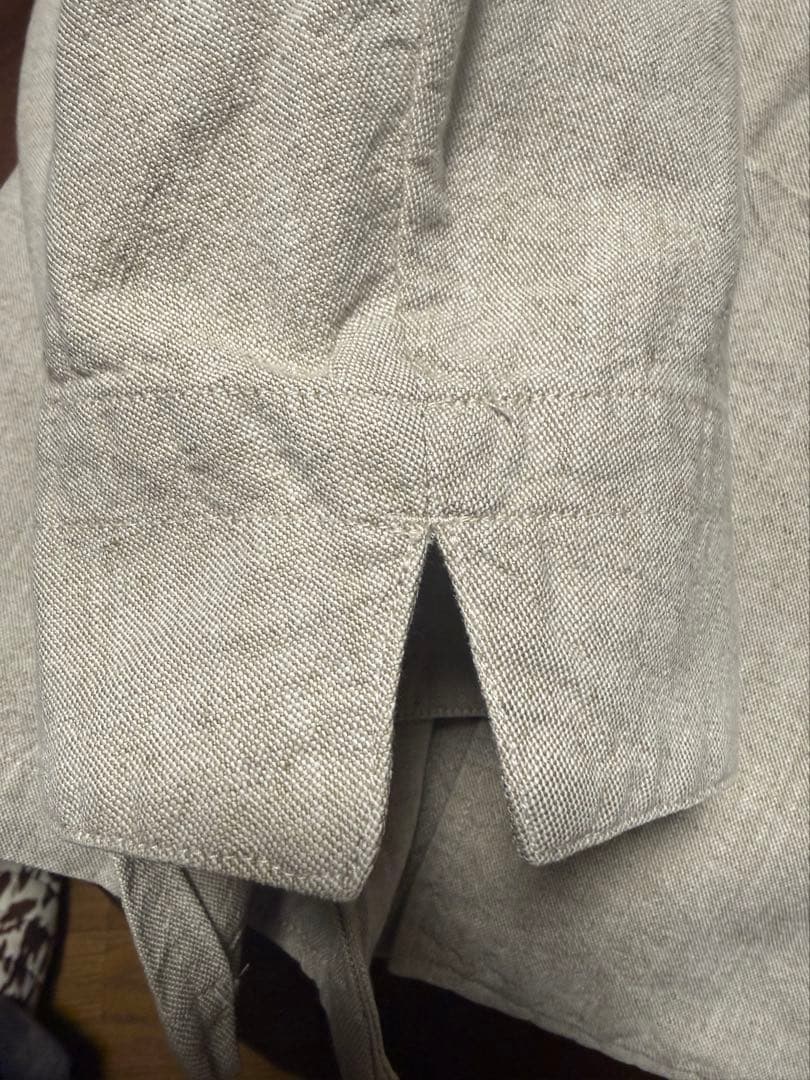 【サイズ7】sus-sous フィッシャーマンスモック　ナチュラル