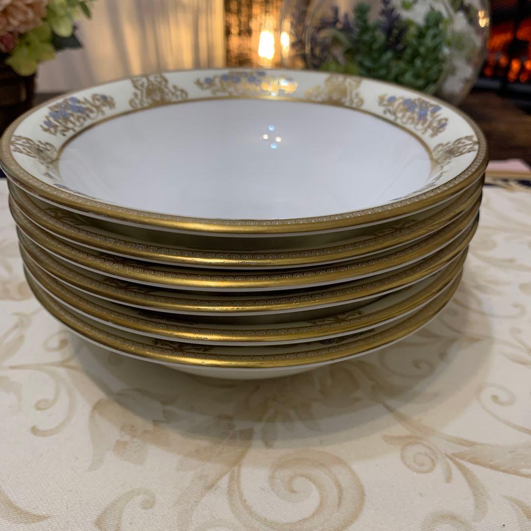 ウェッジウッド クリブデン　15.5cmサラダボウル　　深皿6枚　フルーツ