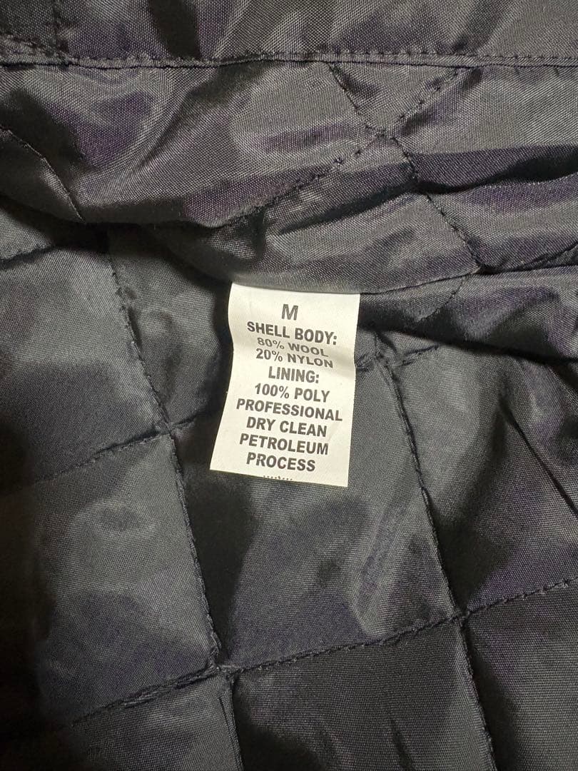 game sportswear スタジャン　バーシティジャケット　ブラック　M