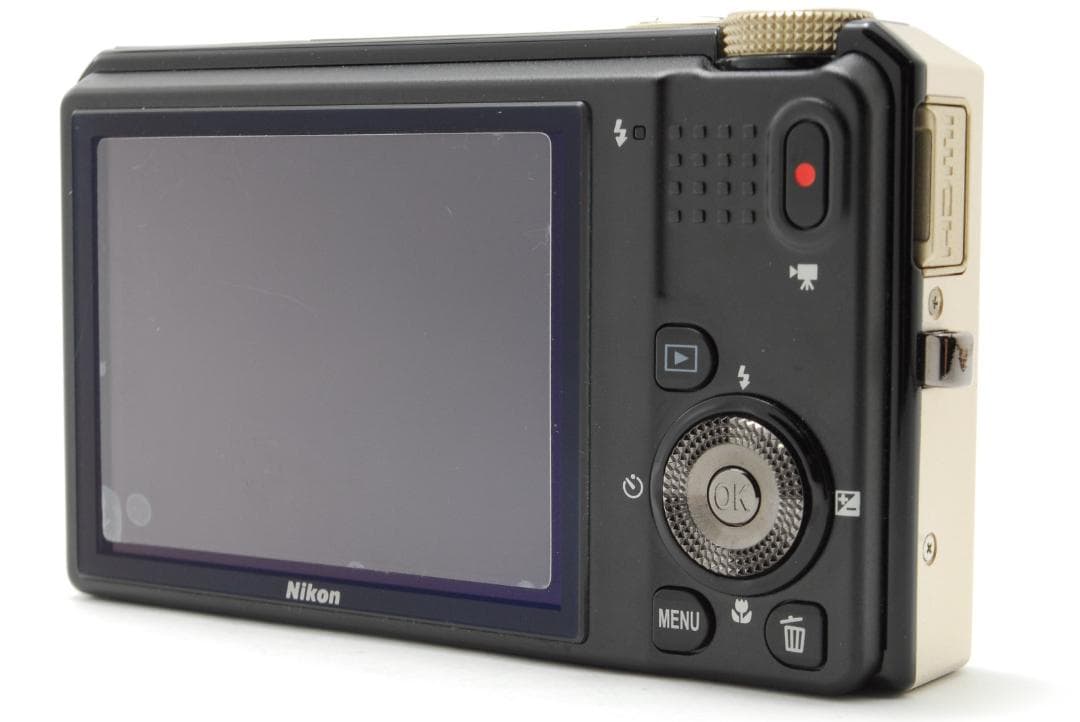 Nikon COOLPIX s9100 Gold デジタルカメラ 動作確認済