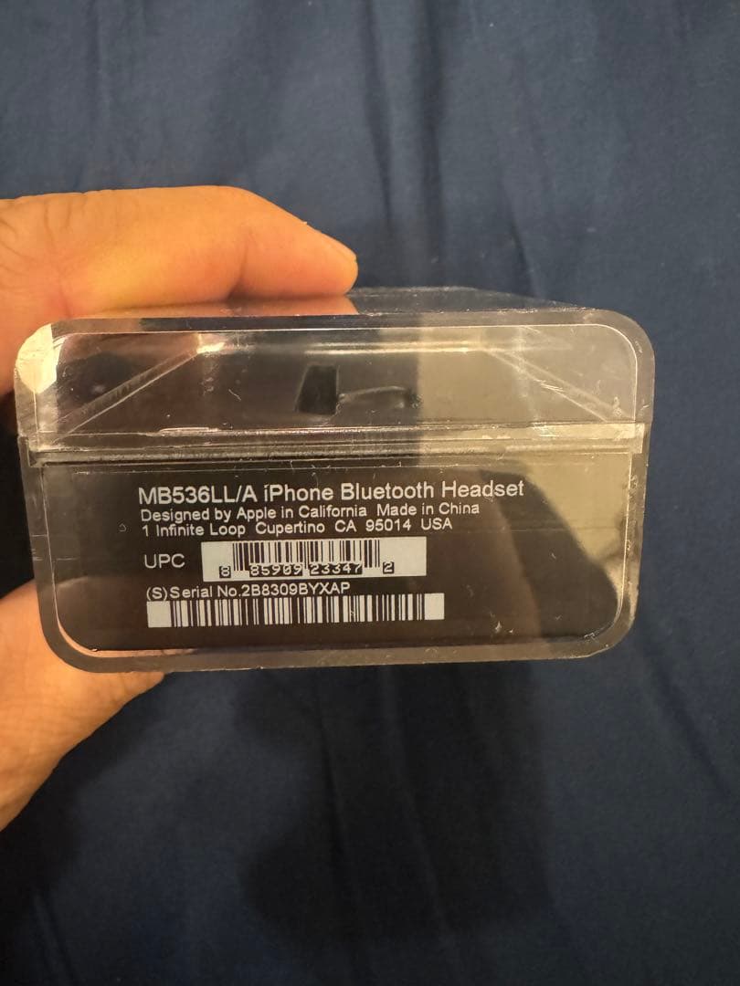 iPhone Bluetooth Headset MB536LL/A 希少品