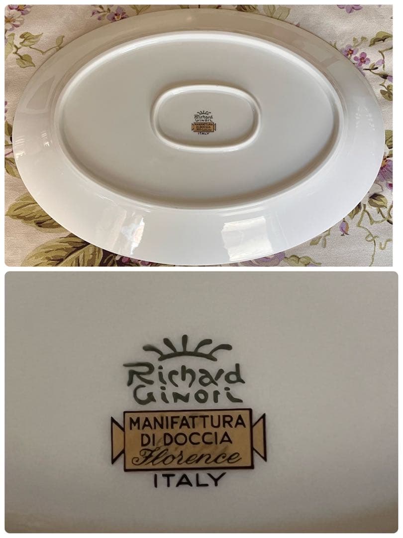 【希少品】リチャードジノリ★インペロフィレンツェ★大きなパーティプレート